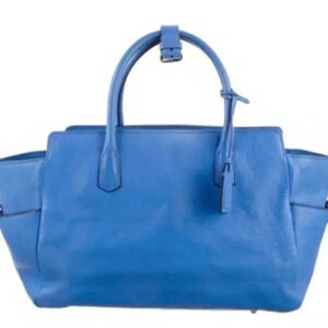 Reed Krakoff blue leather tote handbag